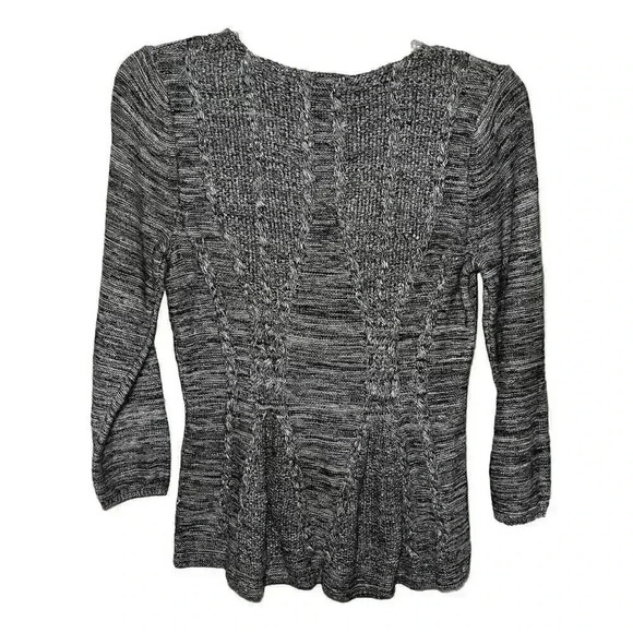 Cupio Sweater, Size XL Grey And Black NWT - Picture 2 of 7